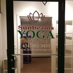 Picture of Sunbeams Yoga studio from the front door